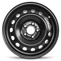 Wheel Rim for 2006-2010 Hyundai Sonata 16 in Black Steel Rim Direct Fit