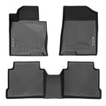 RVNI TPE Rubber Front & Rear for 2016-2020 Kia Optima & 2015-2019 Hyundai Sonata Floor Mats Set, All-Weather Protection