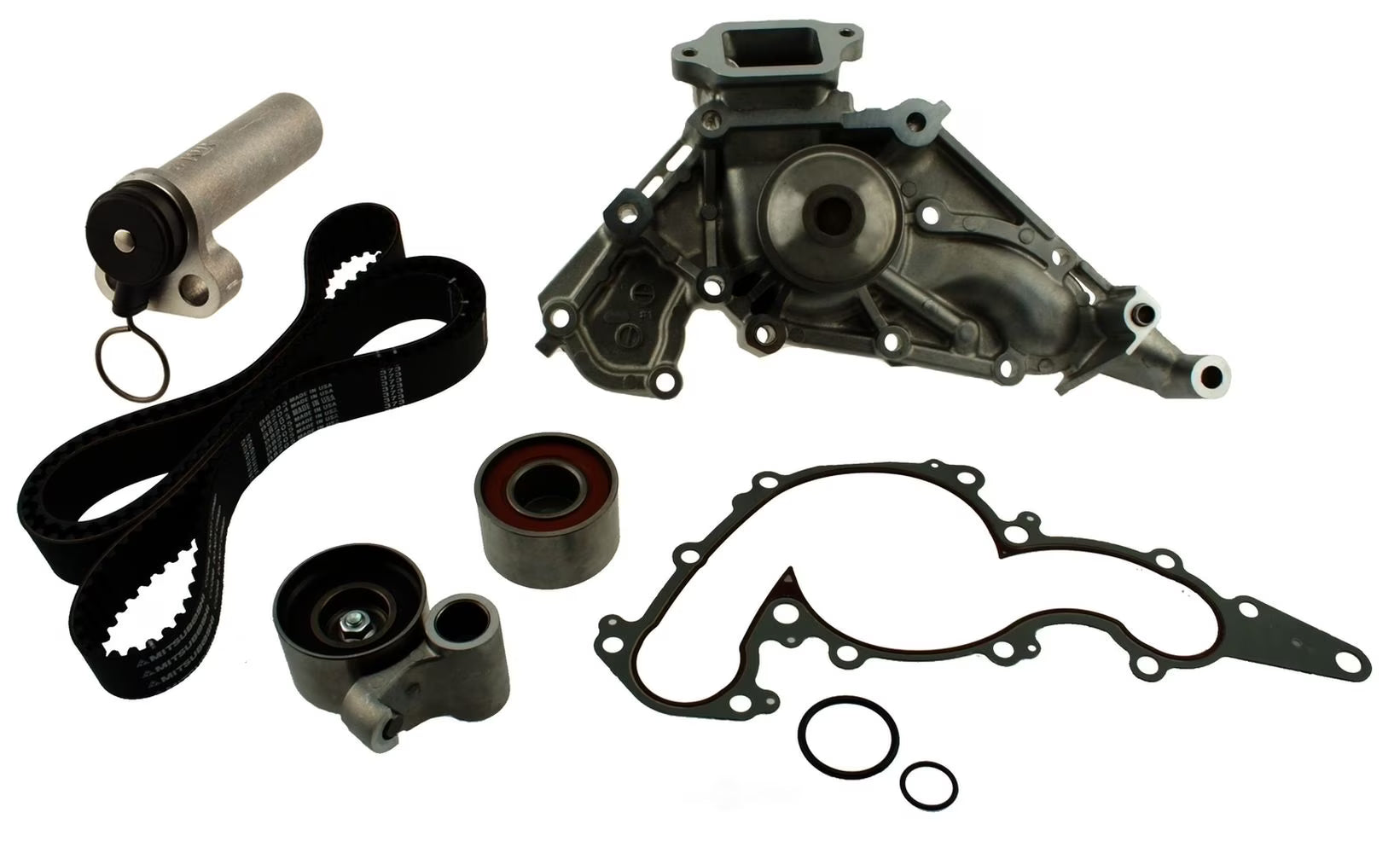 AISIN TKT-021 Engine Timing Belt Kit with Water Pump Fits 00-09 Toyota Tundra/Sequoia, 03-09 4Runner, 99-07 Land Cruiser, 01-10 Lexus SC430, 98-99 Lexus LS400, 00 Lexus LX479 & LS400