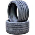 Pair of 2 Atlas Tire Force UHP 305/25R22 99Y XL High Performance a/s All Season Tires
