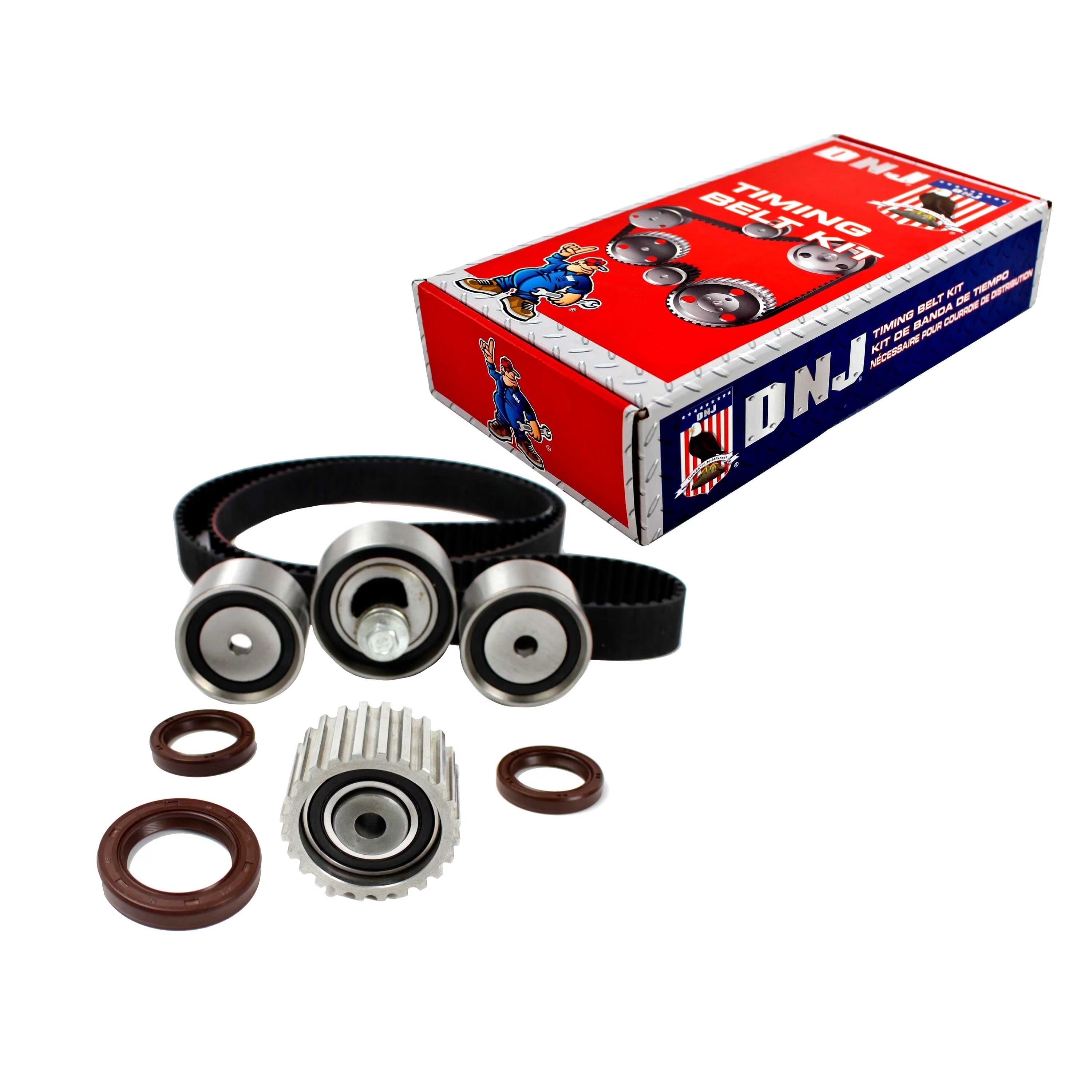 DNJ TBK706A Timing Belt Kit Fits Cars & Trucks 90-97 Subaru Impreza Legacy 1.8L H4 SOHC 16v