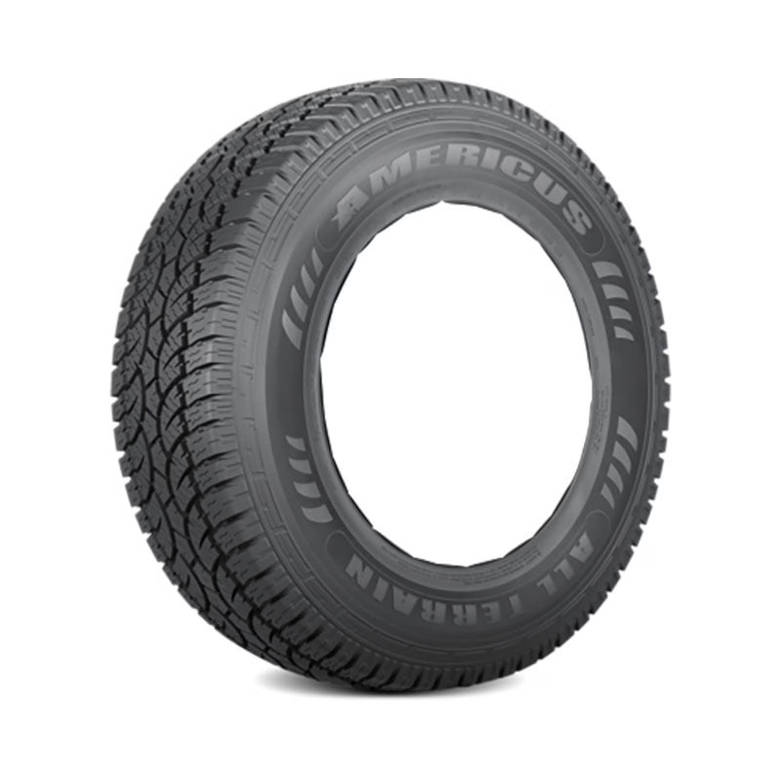 Set of 4 Americus Rugged All Terrain 245/70R17 110T XL Tires Fits: 2015-18 Chevrolet Silverado 1500 SSV, 2014-20 Jeep Grand Cherokee Laredo