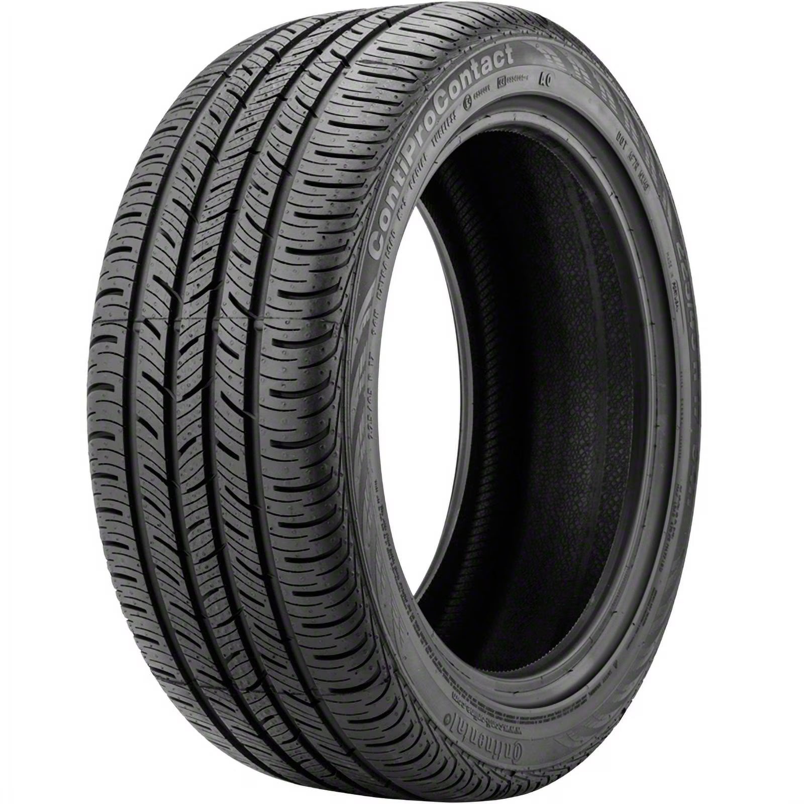 Set of 4 Continental ContiProContact P225/50R17 93H Tires Fits: 2012-15 Chevrolet Cruze LT, 2016 Chevrolet Cruze Limited LT