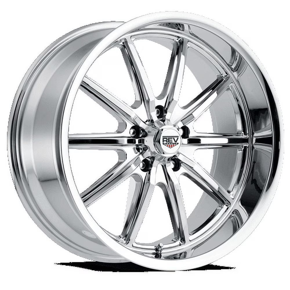 REV Wheels 110C-7706500 110 Series- 17x7 - 4 bs - 5x4.5/5x114.3 - Chrome