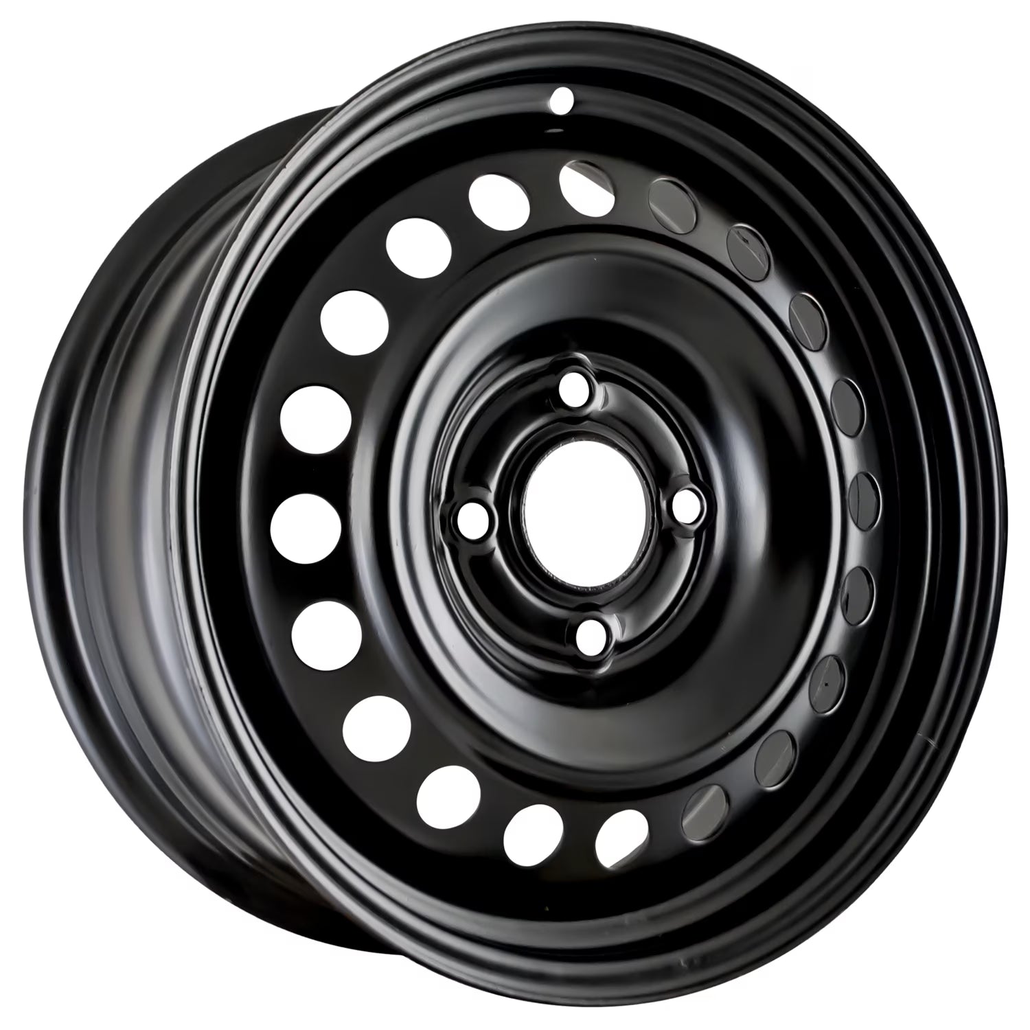 New Aftermarket Painted Black Steel Wheel 16 x 6.5 40300ET07A 20 Hole Style fits 2007-2012 Nissan Sentra