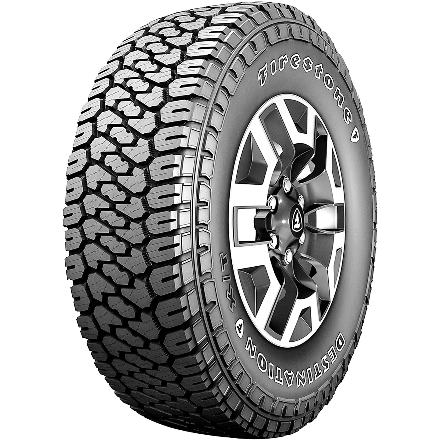 Set of 4 (FOUR) Firestone Destination X/T LT 245/70R17 Load E 10 Ply XT Extreme Terrain Tires Fits: 2015-18 Chevrolet Silverado 1500 SSV, 2010-13 Chevrolet Silverado 1500 XFE