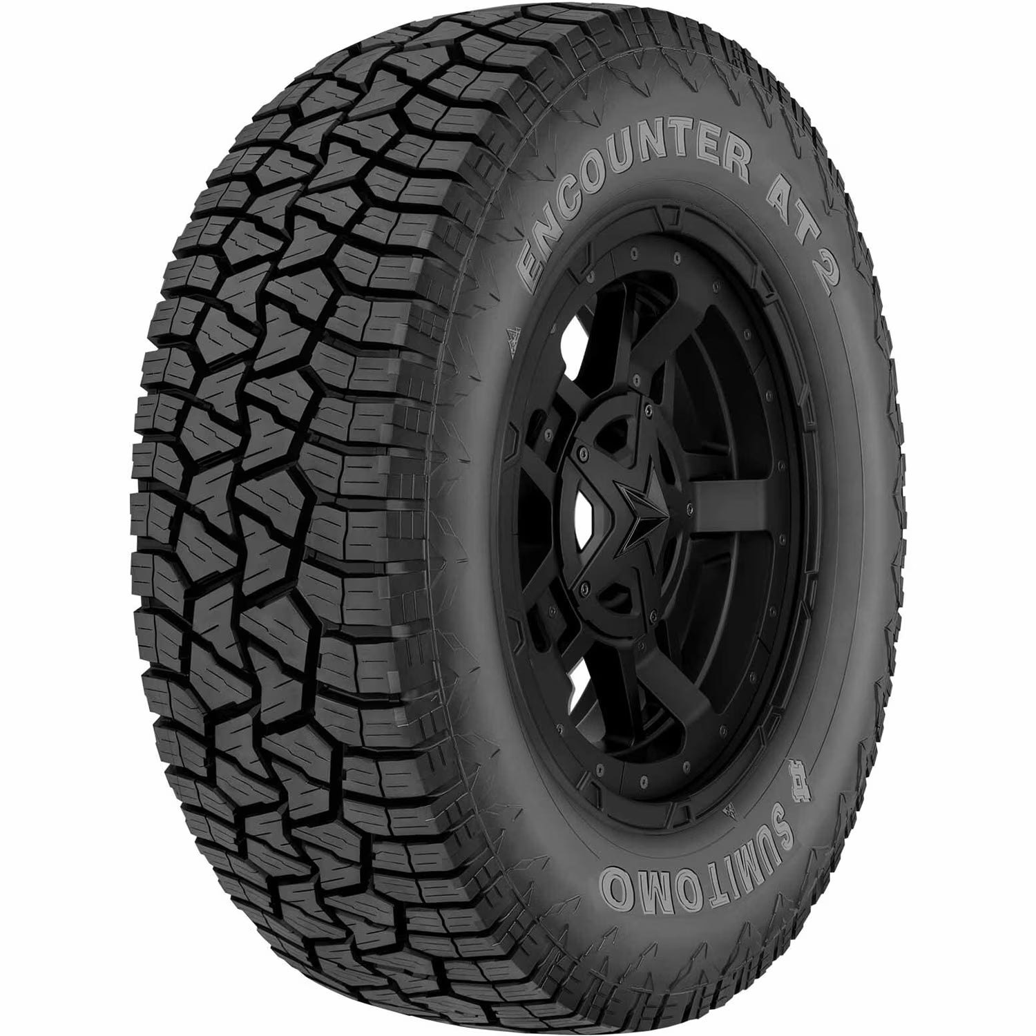Sumitomo Encounter AT2 265/70R17 123/120S E 10 Ply a/t All Terrain Light Truck Tire