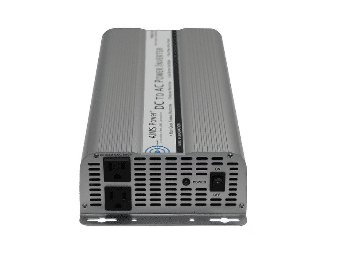 AIMS Power 2500W Modified Sine Wave Inverter 12 Volt 5000 Watts Surge PWRB2500