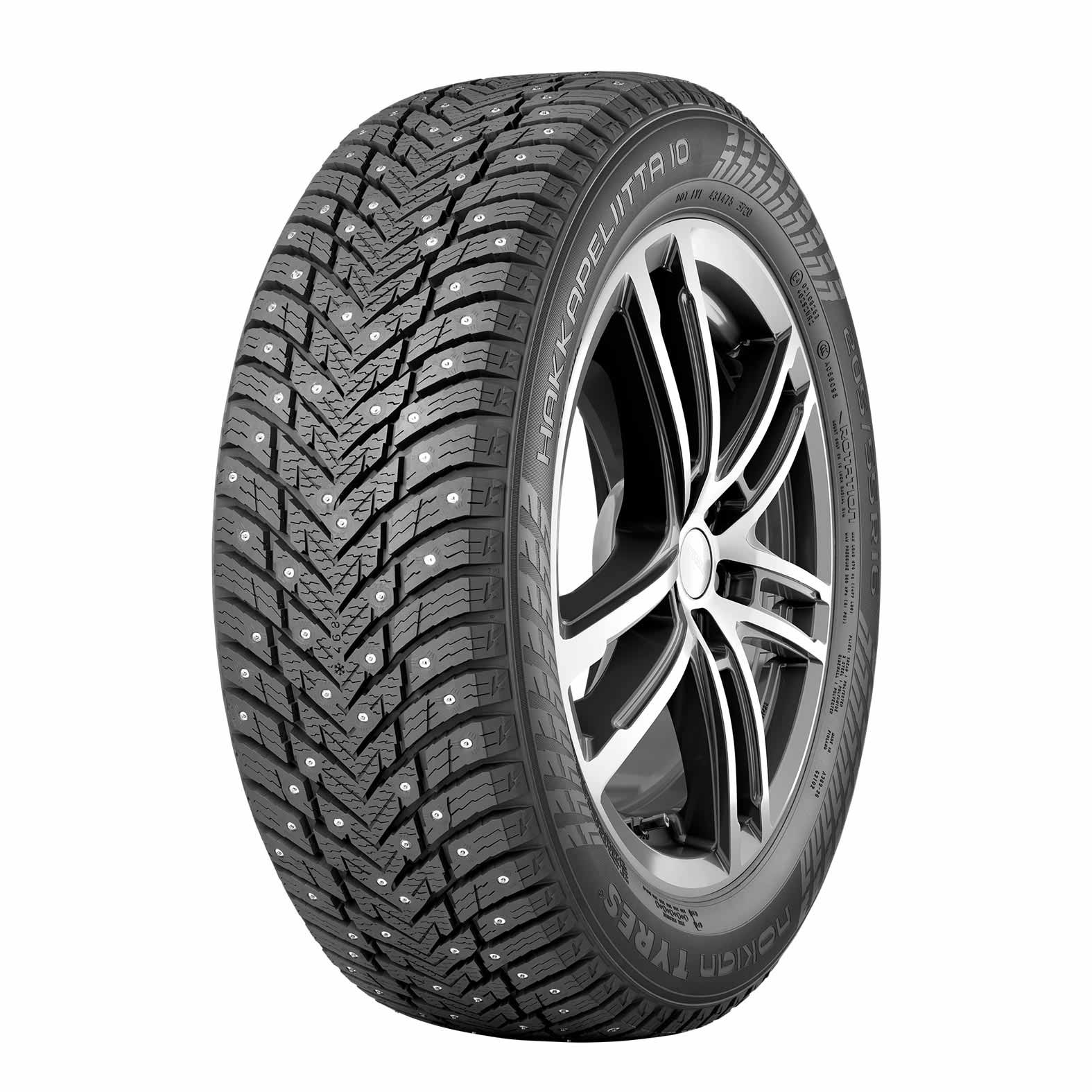 Nokian Hakkapeliitta 10 Winter 225/50R17 98T XL Passenger Tire
