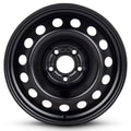 New OEM Replacement Wheel 16x6.5 in for 2019-2024 Jeep Renegade Painted Black 16 inch Steel Rim