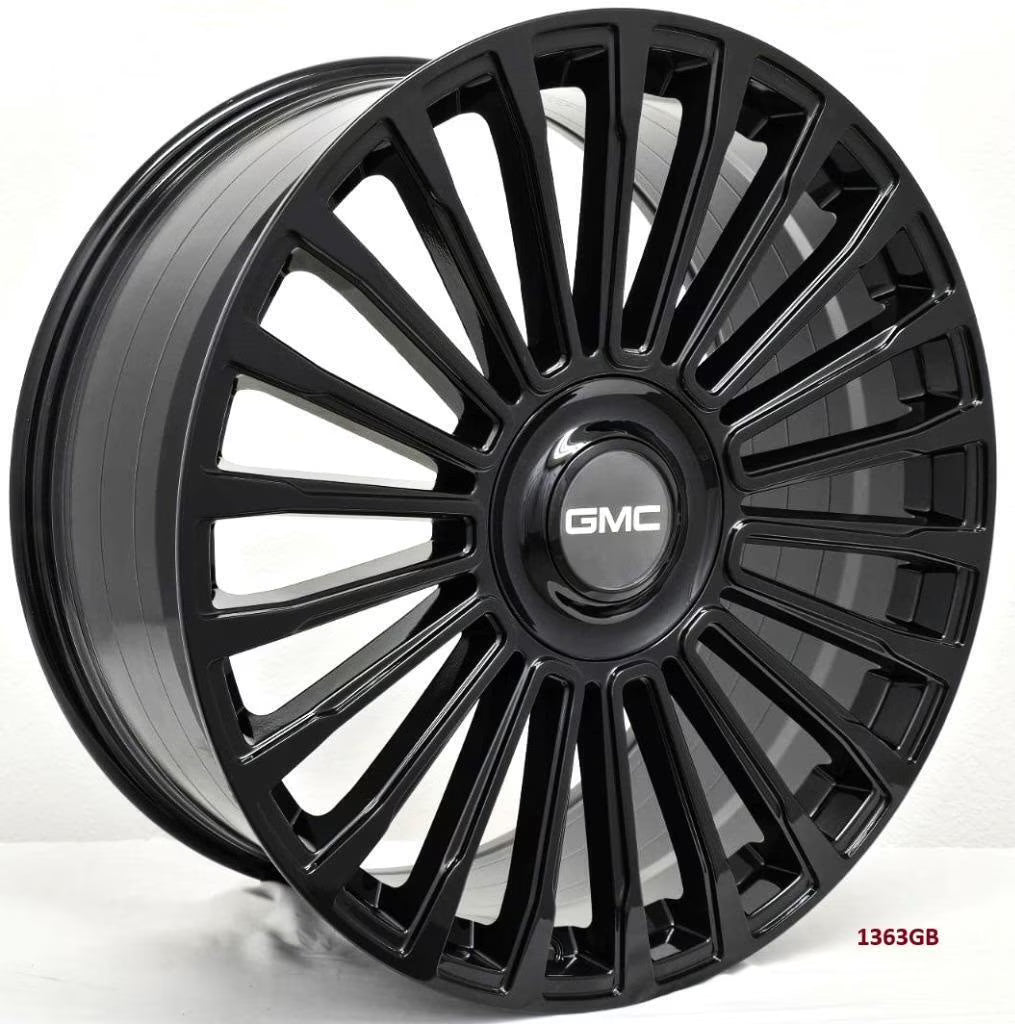 24'' FLOW FORGED wheels for GMC SIERRA 1500 2007-18 24x10  6x139.7