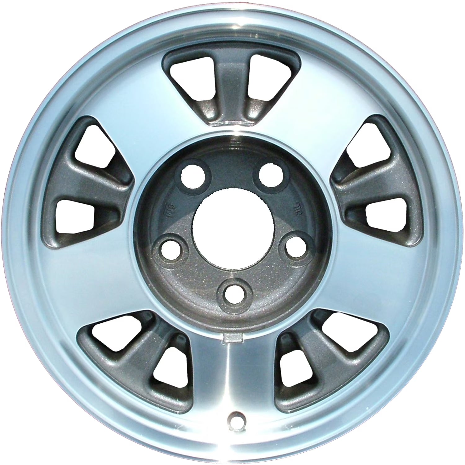 Remanufactured Painted Charcoal Aluminum Wheel 15 x 7 12351803 fits 1995-2000 Chevrolet Tahoe::2WD Only