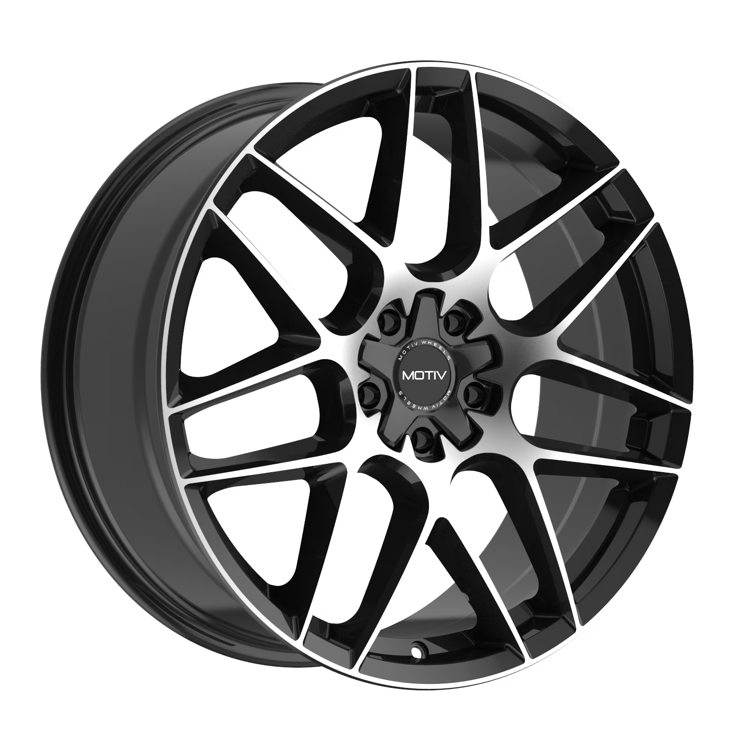 Motiv 17x7.5 5X100 435MB Foil Black Wheel Rim