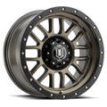 17x8.5 Icon Alloys Alpha Bronze Wheel 5x5 (0mm) Fits select: 2010-2015 JEEP GRAND CHEROKEE, 2021 JEEP WRANGLER UNLIMITED
