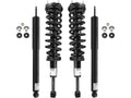 Front and Rear Suspension Strut Coil Spring and Shock Absorber Assembly Kit - 4 Piece - Compatible with 2007 - 2020 Toyota Tundra (Excludes TRD Package) 2008 2010 2011 2012 2013 2014 2015 2016