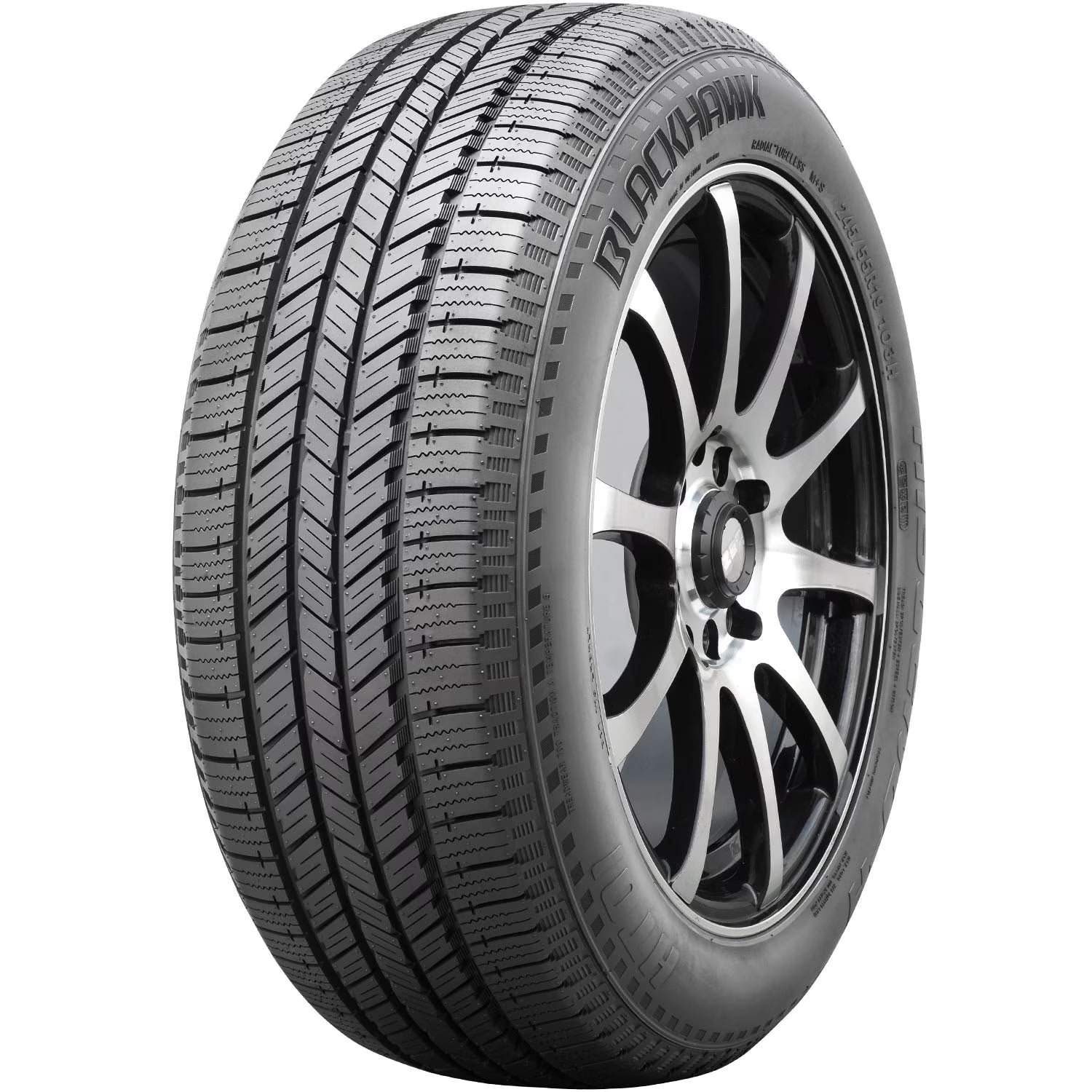 Set of 4 BlackHawk Hiscend-H HT01 235/55R19 101V Tires Fits: 2010-16 Chevrolet Equinox LTZ, 2017 Chevrolet Equinox Premier