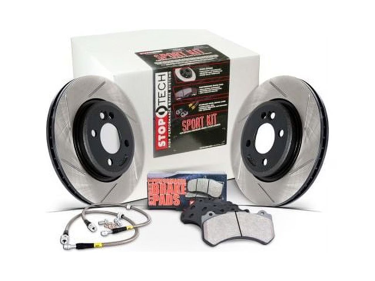 Rear Brake Pad and Rotor Kit - Compatible with 2011 - 2017 Honda Odyssey 2012 2013 2014 2015 2016