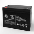 AJC Battery Compatible with Pride Mobility Raptor 3-Wheel 12V 75Ah Mobility Scooter Battery