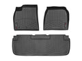 WeatherTech Custom Fit FloorLiners compatible with 2014-2014 Tesla Model S - 1st & 2nd Row, Black