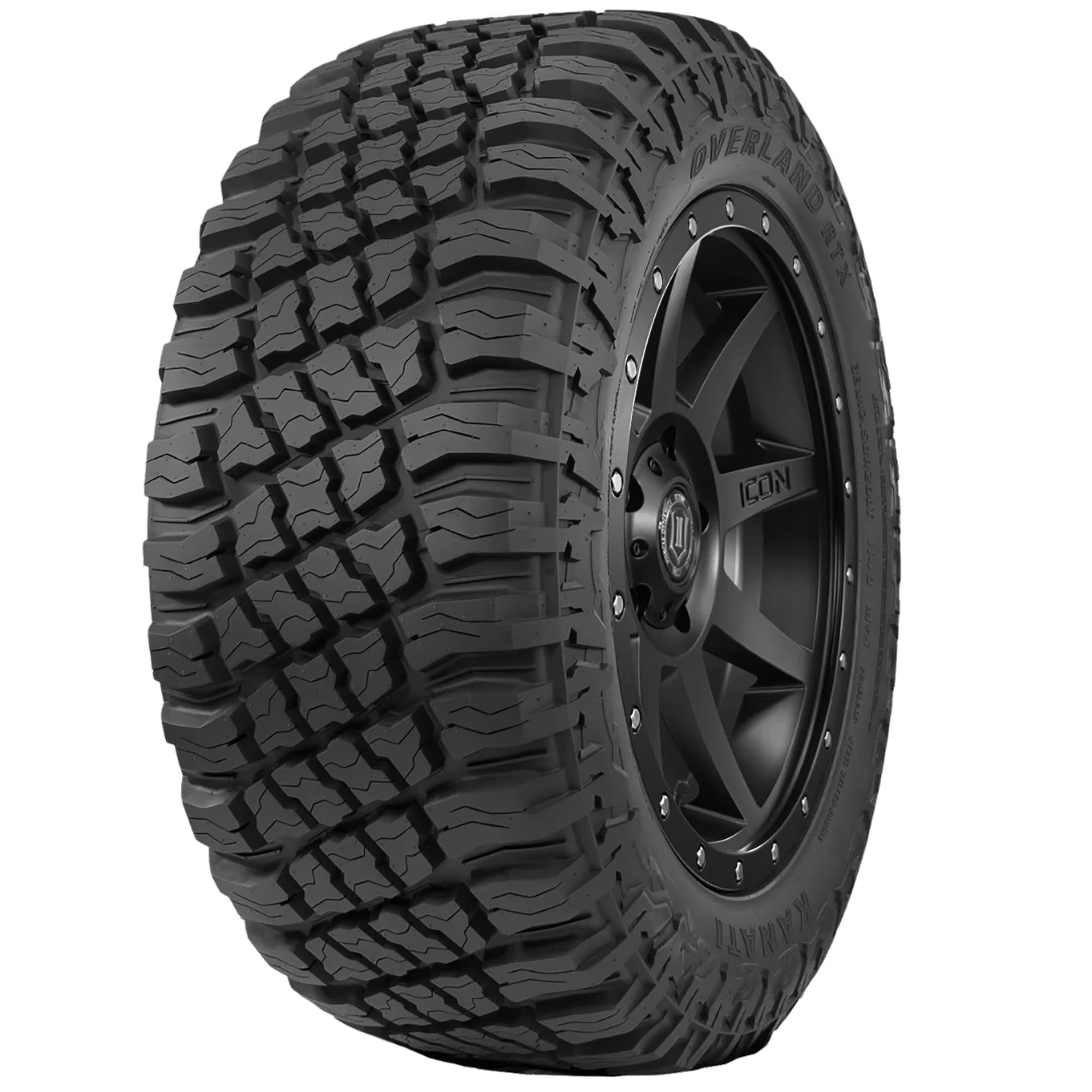 Kanati Overland RTX Rugged Terrain LT37X13.50R22 123Q E Light Truck Tire