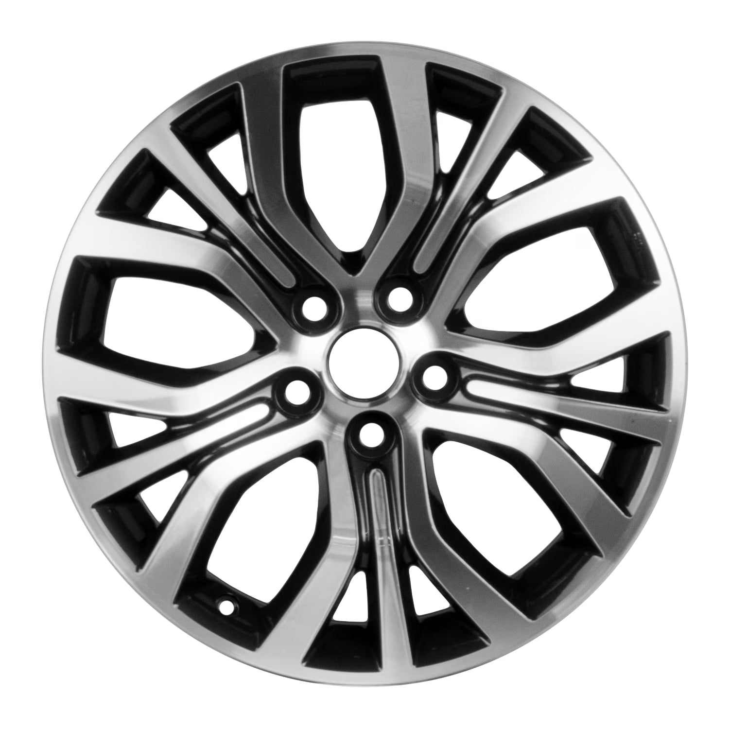 Remanufactured Machined and Painted Dark Charcoal Aluminum Wheel 18 x 7 fits 2016-2019 Mitsubishi Outlander