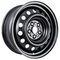 New Aftermarket Painted Black Steel Wheel 15 x 6 4261102471 16 Slot Style fits 2003-2008 Toyota Corolla
