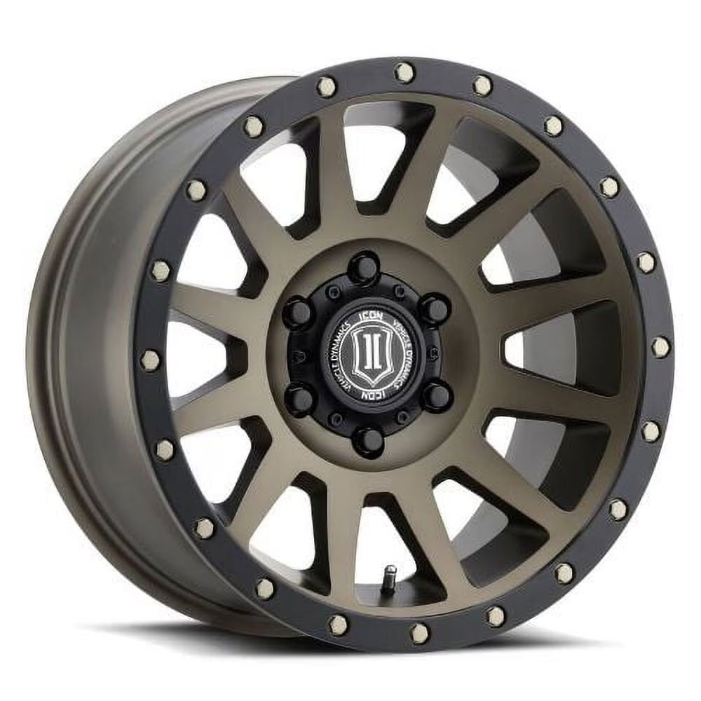 ICON Alloys Compression, Bronze, 18 x 9 / 6 x 5.5, 0mm Offset, 5  BS