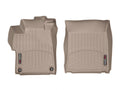 WeatherTech Custom Fit FloorLiners compatible with Honda Civic Si, Civic - 1st Row (Driver & Passenger), Tan