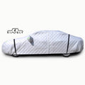 KINGLY Waterproof Car Covers for Automobiles All Weather Season UV Protection Snowproof Outdoor Full Cover Universal Fit Sedans Up to 200 