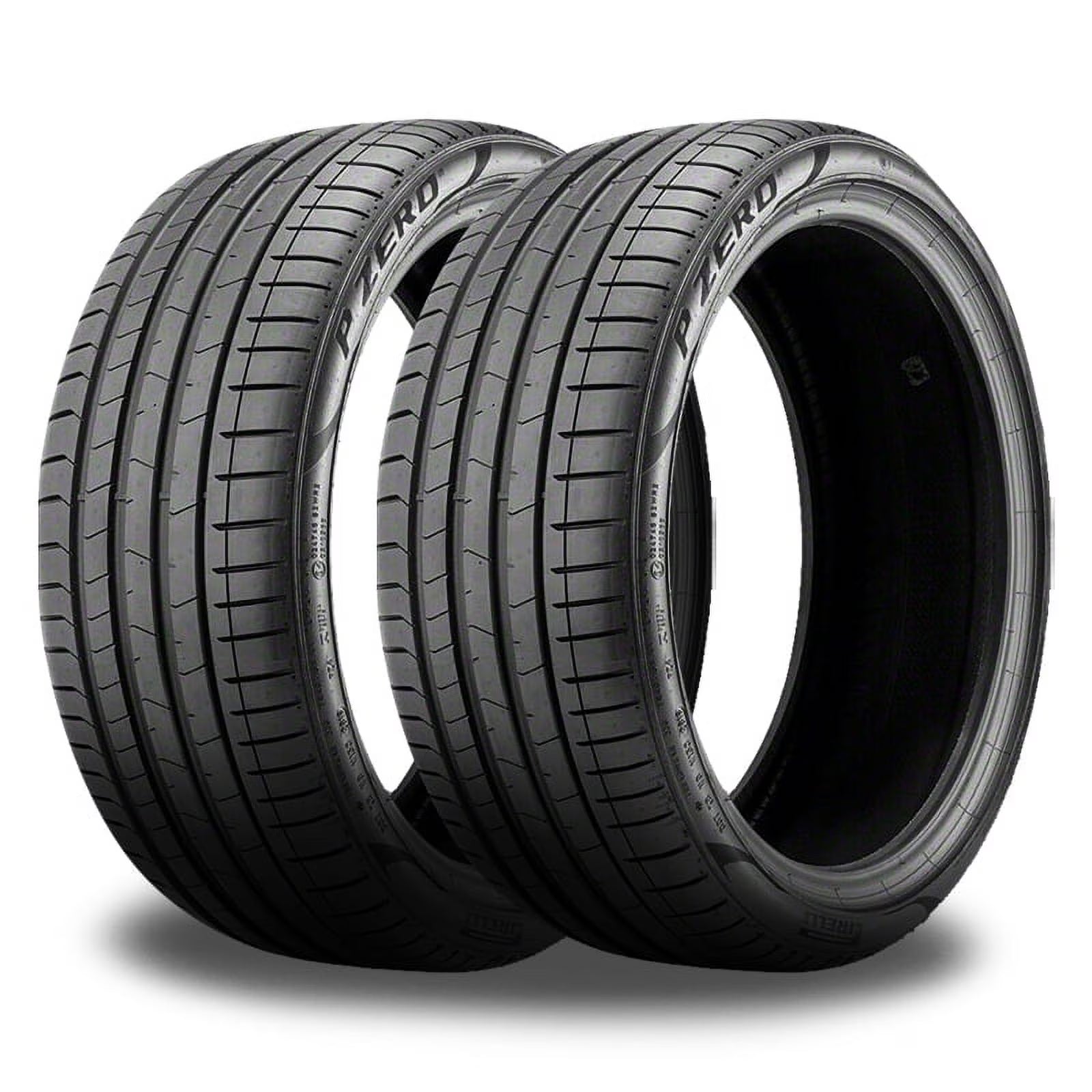 Pair of 2 Pirelli P ZERO 245/40R18 97Y Ultra High Performance Summer Tires PZERO UHP P1949400 / 245/40/18 / 2454018 Fits: 2006-16 Mercedes-Benz E350 4Matic, 2016-22 Subaru Impreza Base