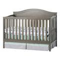 Child Craft Sidney 4-in-1 Convertible Crib. Baby Crib Converts to Day Bed. Toddler Bed and Full Size Bed. 3 Adjustable Mattress Positions. Non-Toxic. Baby Safe Finish (Dapper Gray)