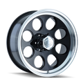 Ion 171 16X8 8X165.1 -5Et 130.8Cb Black/Machined
