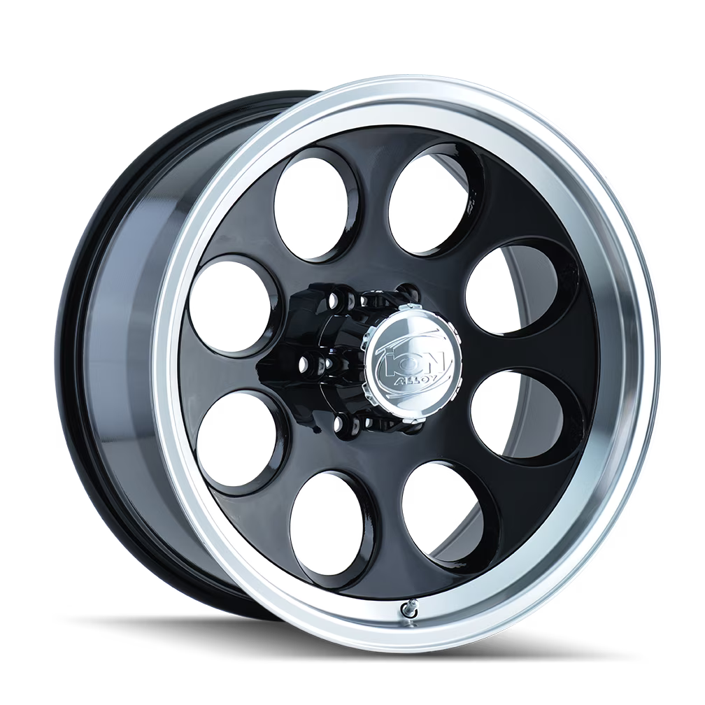 Ion 171 16X8 8X165.1 -5Et 130.8Cb Black/Machined
