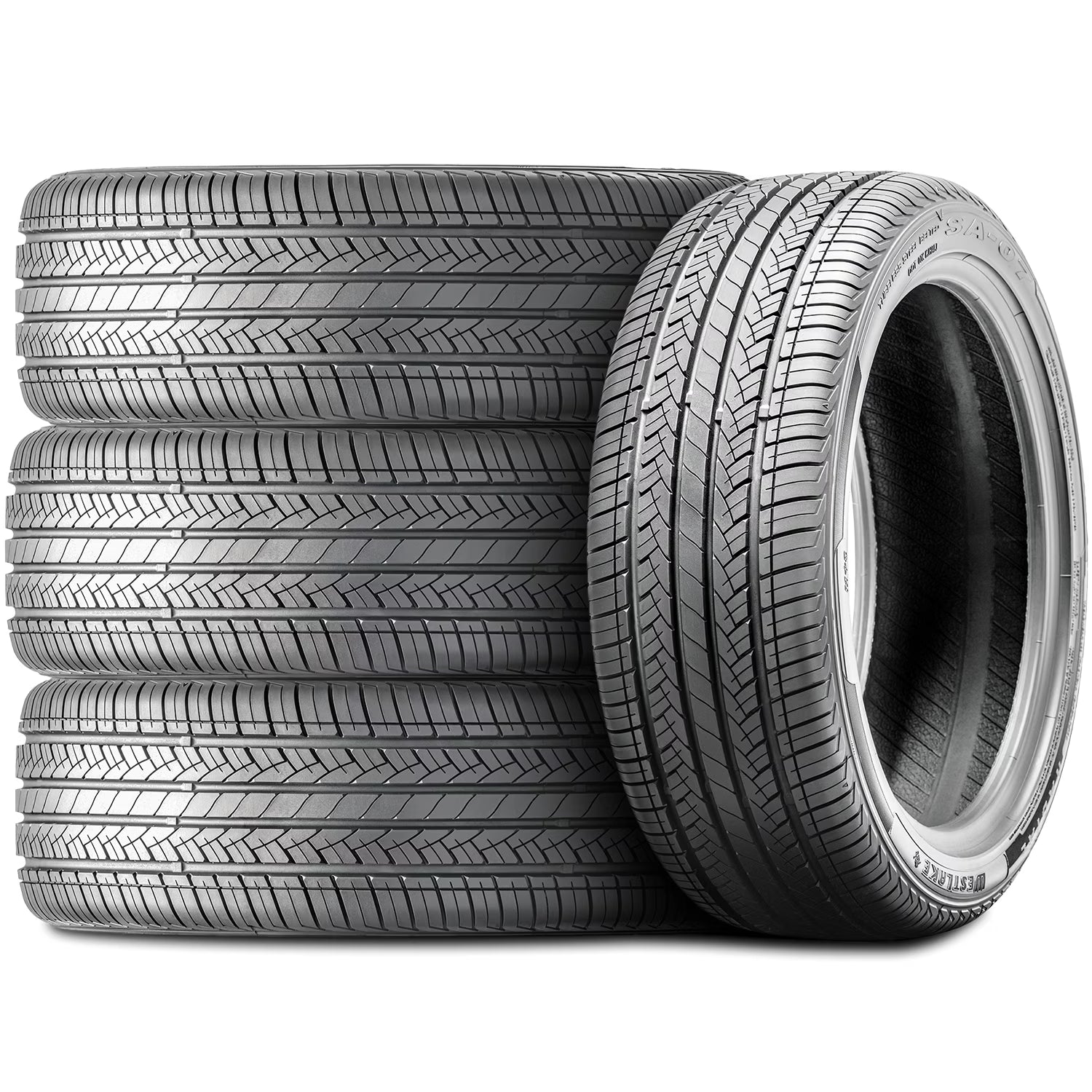 Set of 4 (FOUR) Westlake SA-07 215/55R17 94V AS All Season A/S Tires Fits: 2011-15 Chevrolet Cruze Eco, 2012-14 Toyota Camry Hybrid XLE