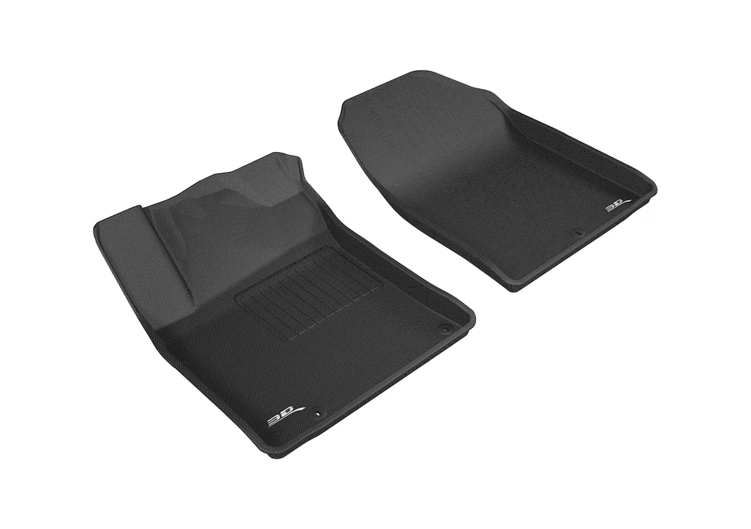 3D MAXpider Custom Fit Kagu Floor Mat (Black) Compatible with Hyundai Elantra Gt 2018-2020 - R1