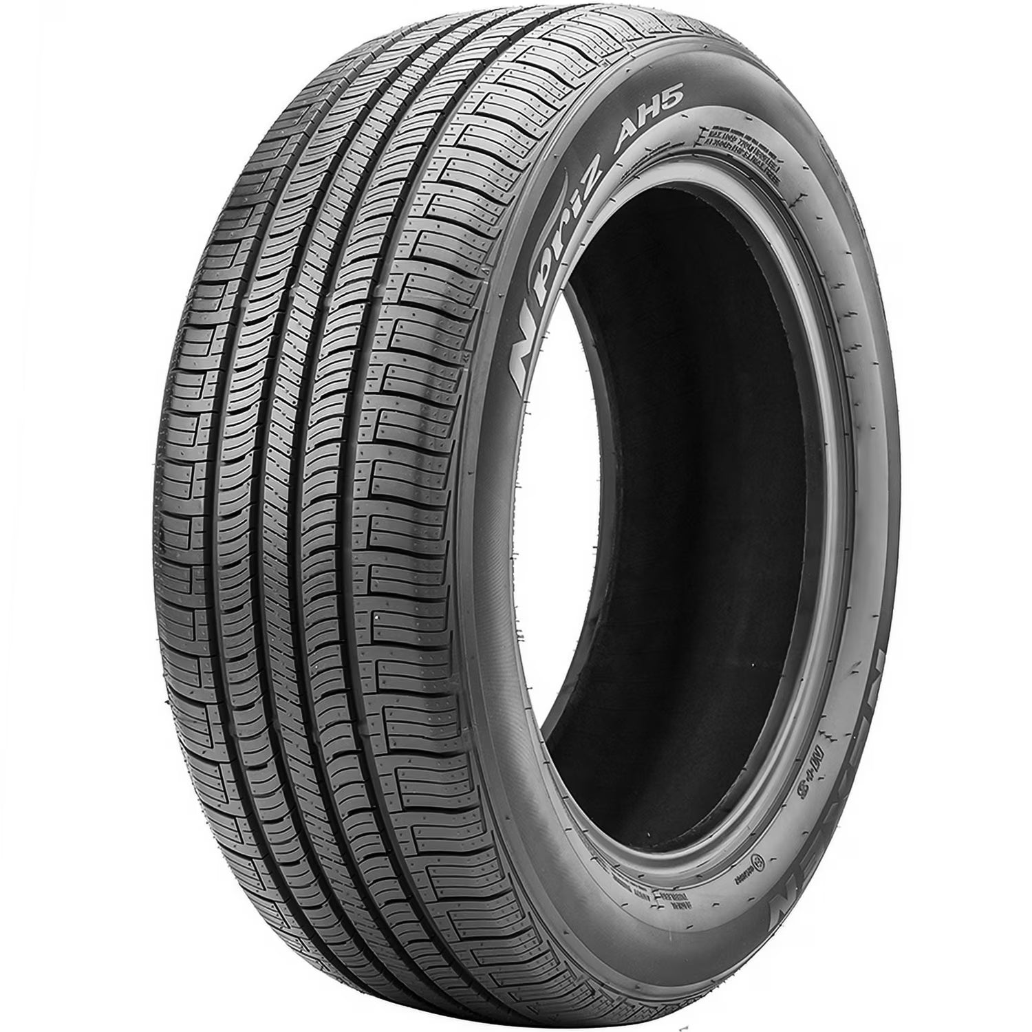 Set of 4 (FOUR) Nexen N'Priz AH5 205/65R16 95T AS All Season A/S Tires Fits: 2016-21 Chevrolet Malibu L, 2012-13 Toyota Camry Hybrid LE