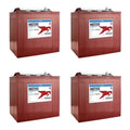 Trojan T-105 ?C 6V 225Ah Deep Cycle Golf Cart Batteries (Pack of 4)