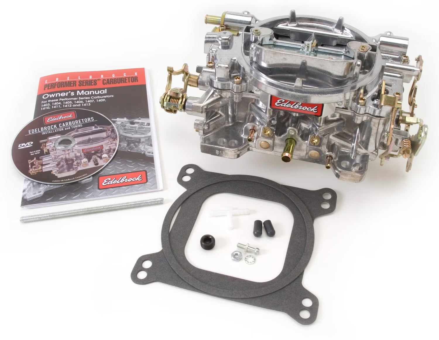 Edelbrock 1412 Performer Series EPS Carburetor Fits select: 1967-1981 CHEVROLET CAMARO, 1969-1980 CHEVROLET C10