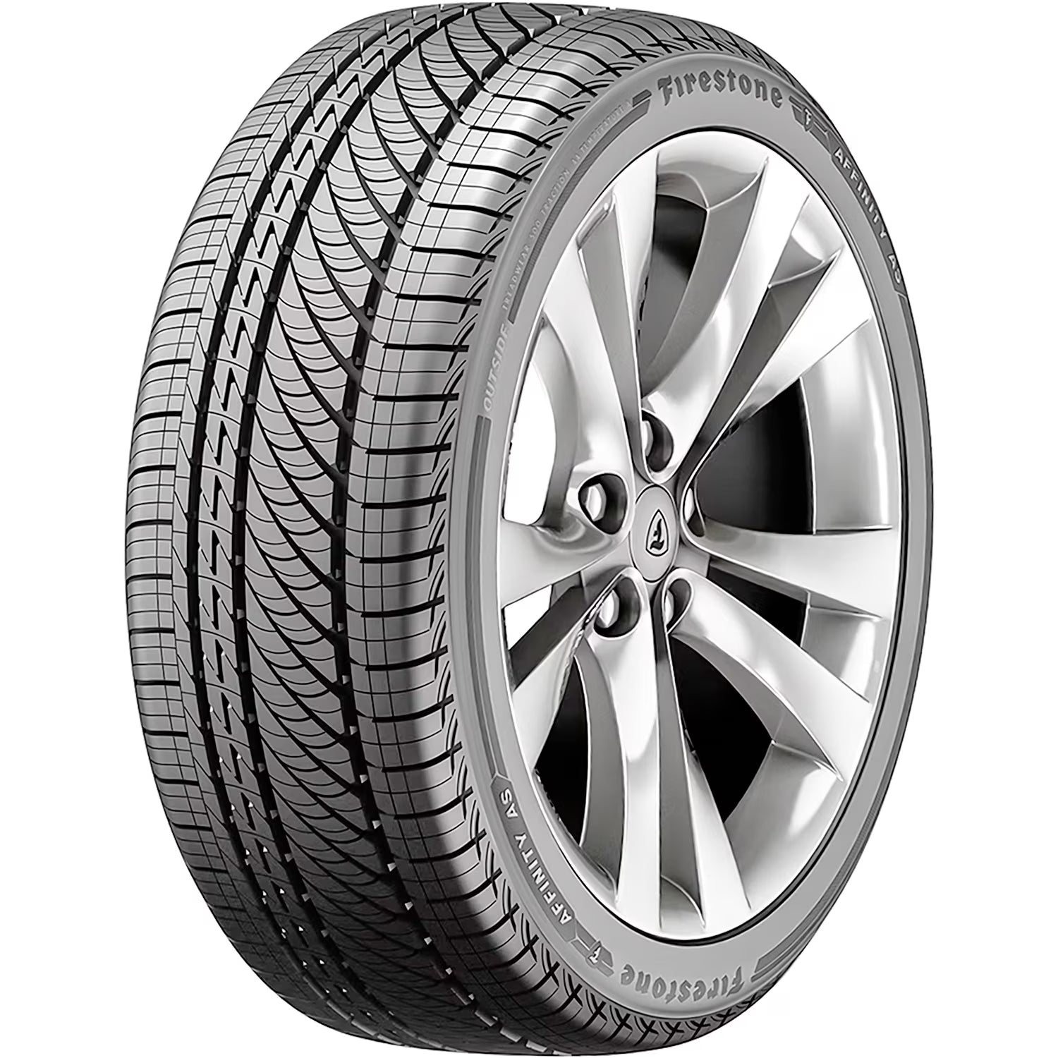 Firestone Affinity A/S 205/55R16 91V Performance All Season Tire