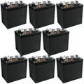 Crown CR-220 Group GC2 6V 220 AH Battery X8