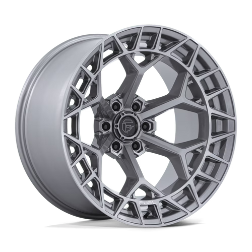 17x9 Fuel Off-Road FC873 Charger Platinum Wheel 6x135 (1mm)
