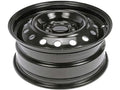 Steel Wheel - Black - 16 Inch - Compatible with 2011 - 2013 Hyundai Elantra 2012