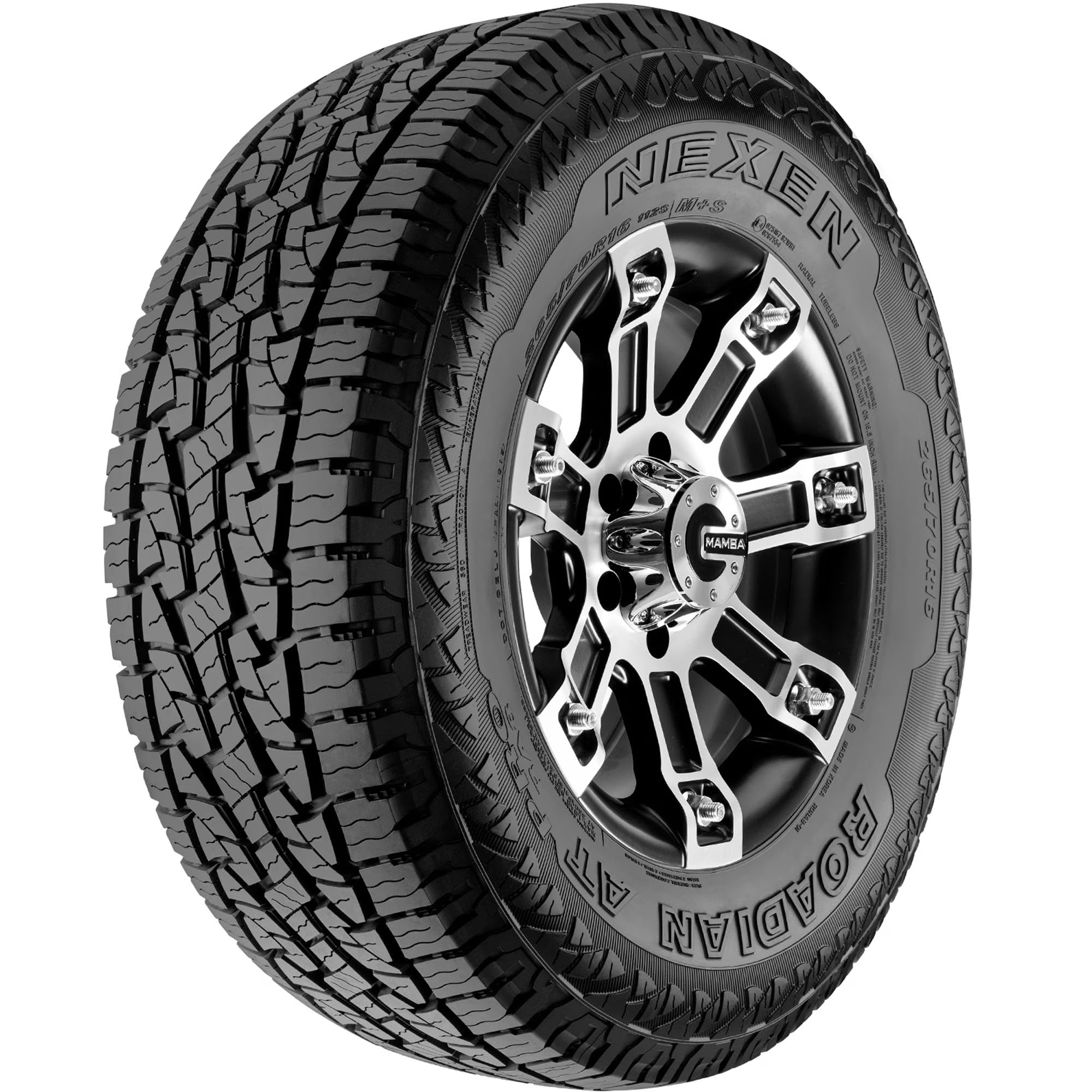 Set of 4 Nexen Roadian AT Pro RA8 235/70R16 106S Tires Fits: 2004-07 Honda Pilot EX-L, 2013 Ford Explorer Sport