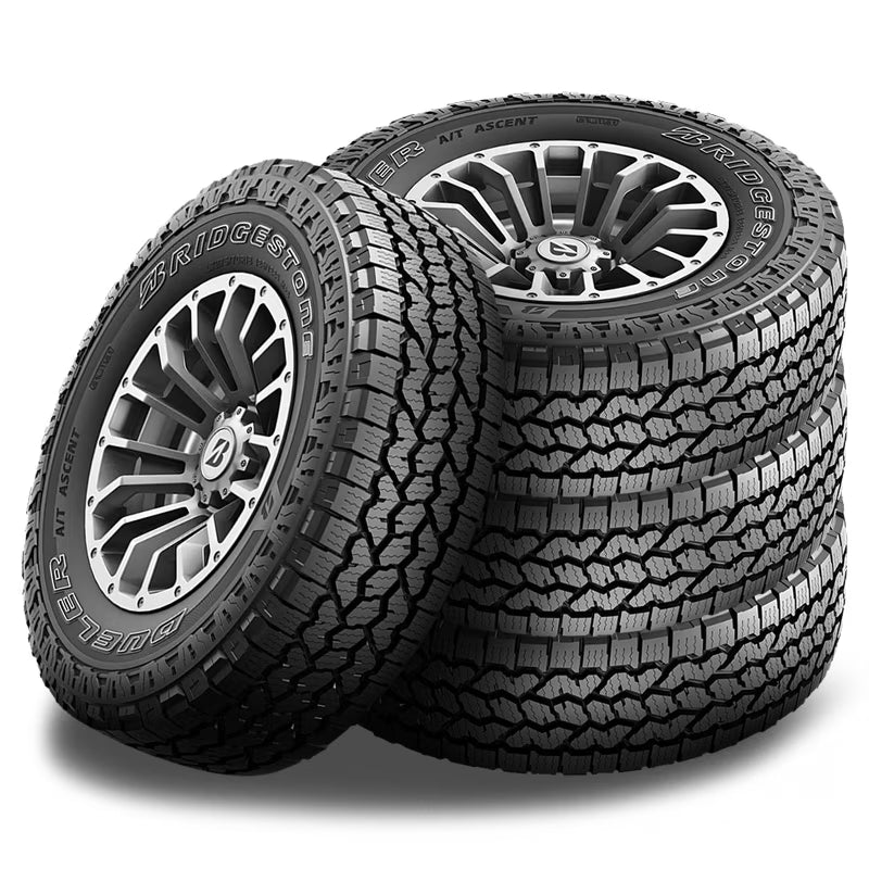 4 Bridgestone Dueler?A/T?Ascent OWL 275/70R18 125S All Terrain 60K Miles 10 PLY BR009683 / 275/70/18 / 2757018