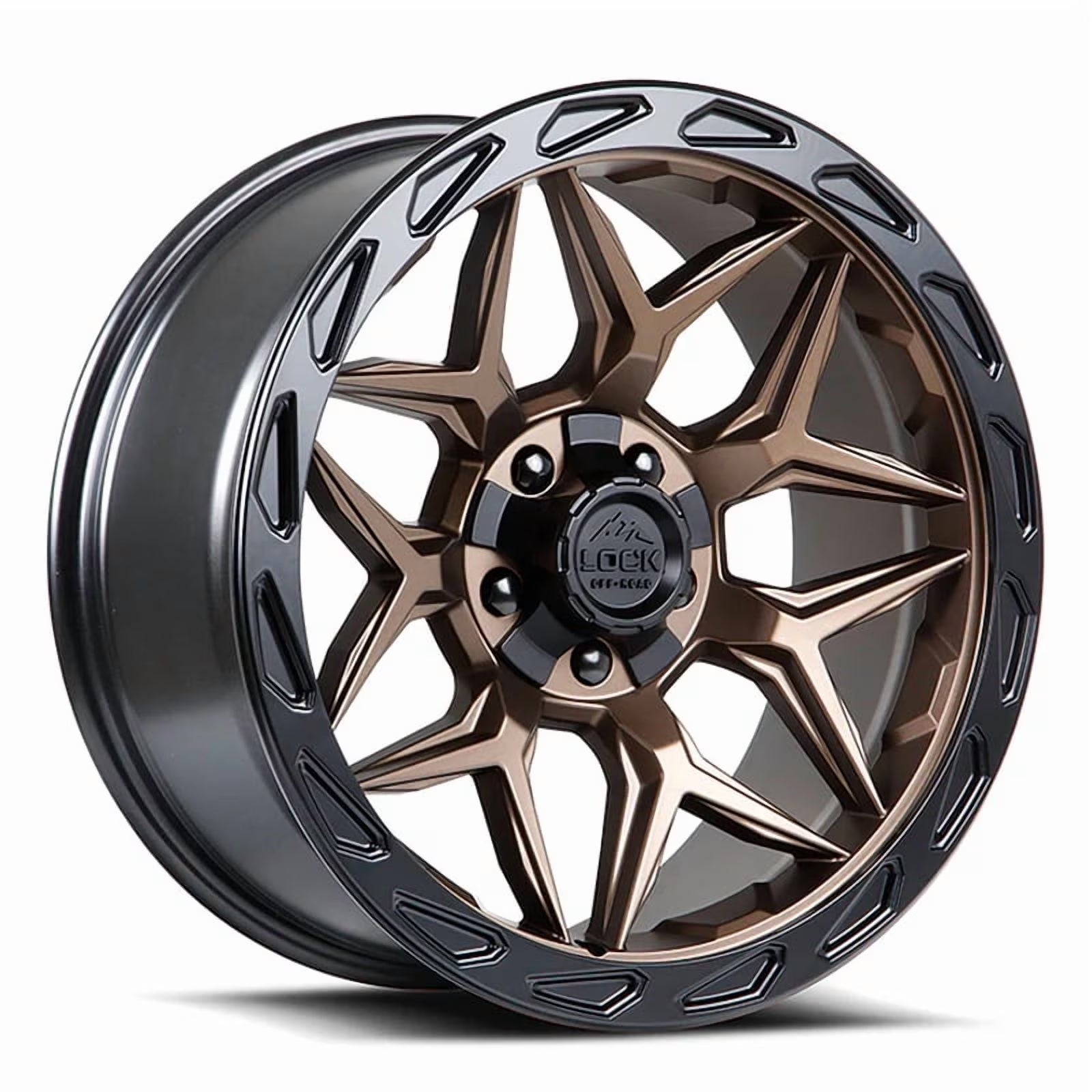 Lock Offroad Matrix Matte Bronze Wheel 6x135/6x139.7 17x9 -12et Truck Suv Rim
