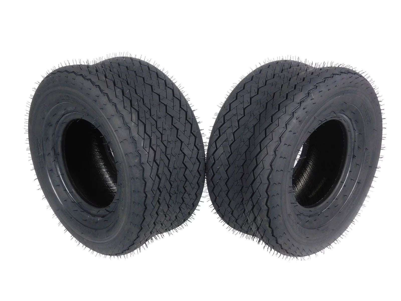 MASSFX 18x8.5-8 Golf Cart, Turf, Lawn & Garden Tire 4 Ply with 6mm Tread Depth 18x8.5x8 (2 Pack)