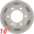 16  Single 16x6 White Steel Wheel For ISUZU NPR NPR-HD NQR 1995-2025 OEM Quality Replacement Rim 8971451132