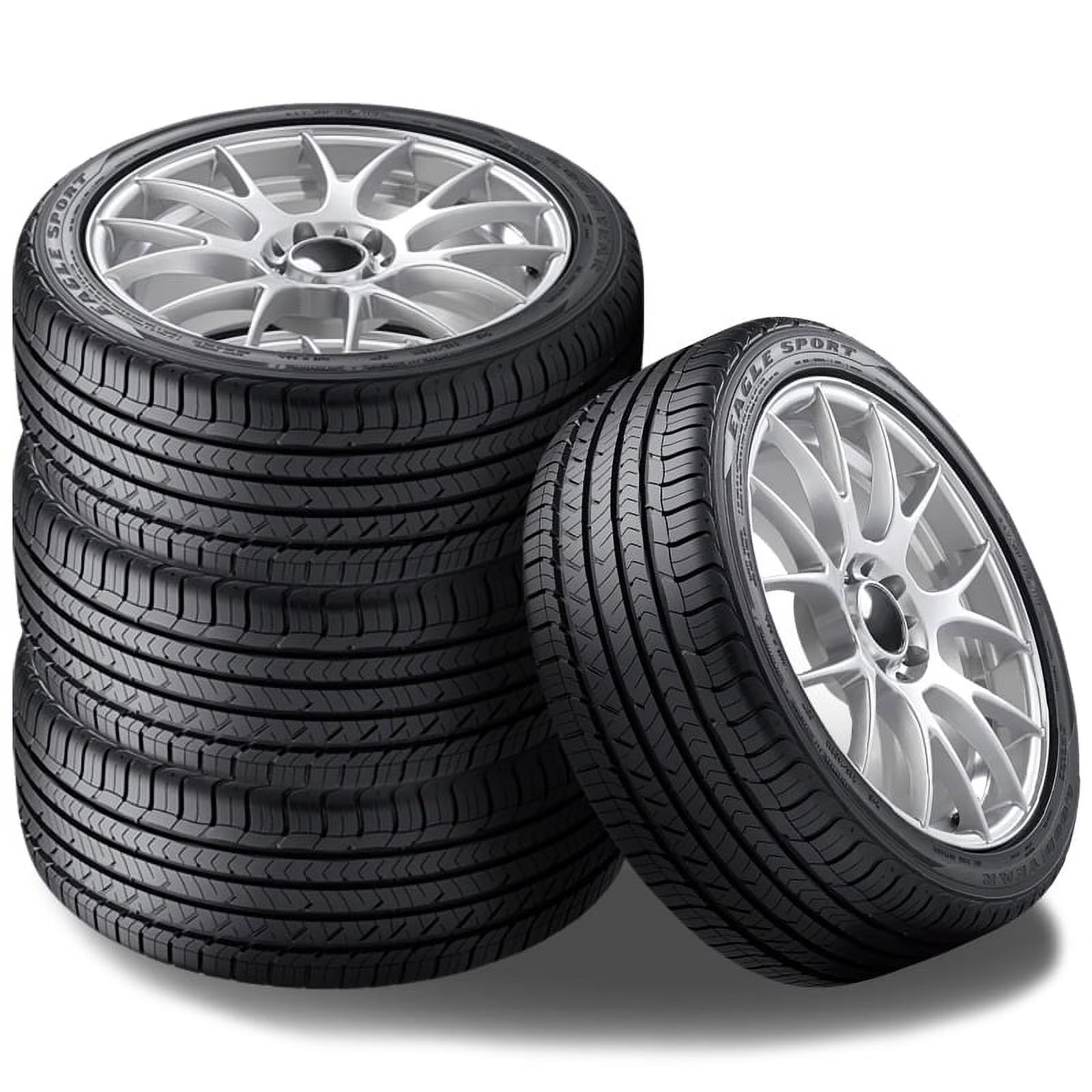 4 Goodyear Eagle Sport All Season 275/55R20 117V Performance 50K Mile M+S Tires 109138366 / 275/55/20 / 2755520