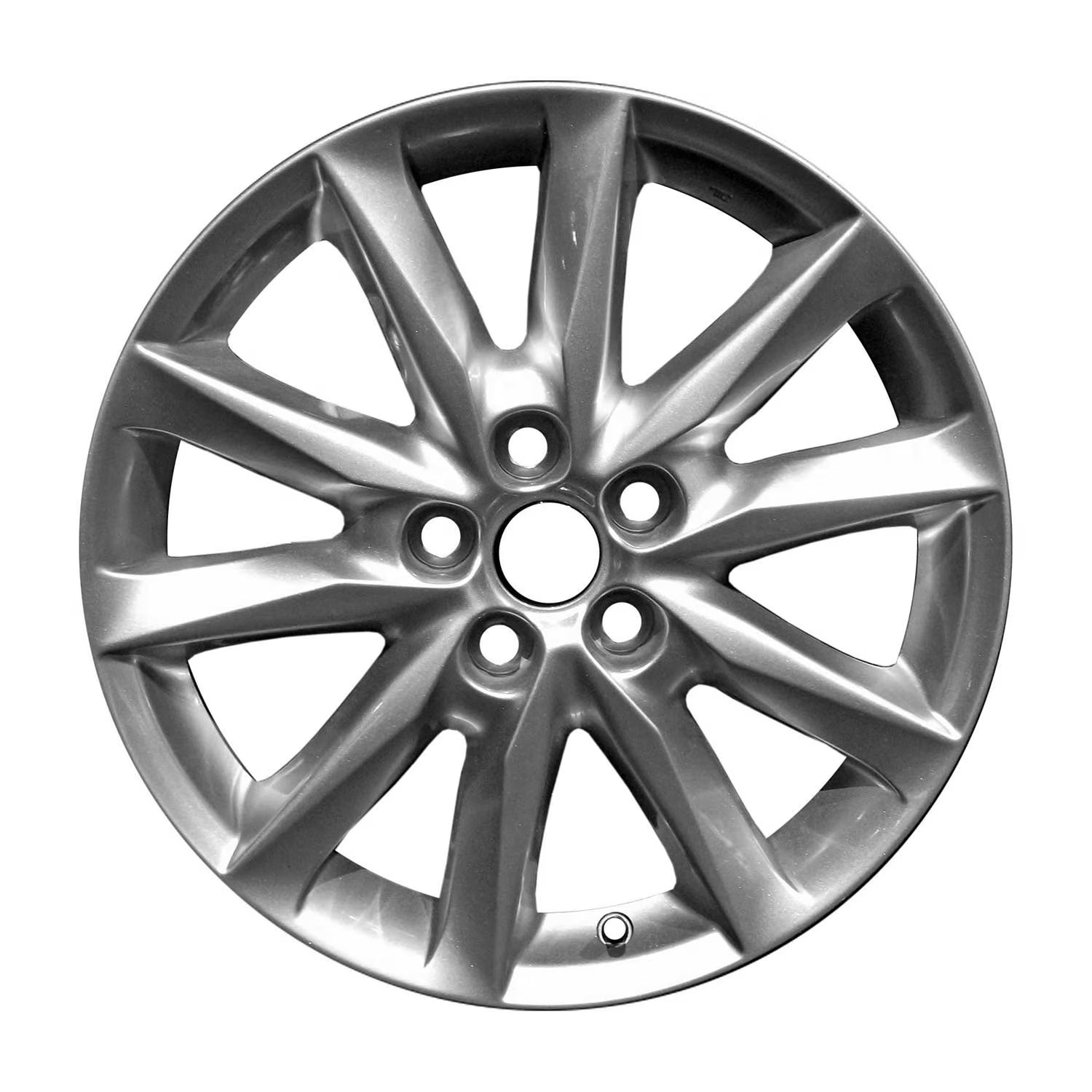Remanufactured Painted Dark Hypersilver Aluminum Wheel 18 x 7 fits 2017-2018 Mazda 3