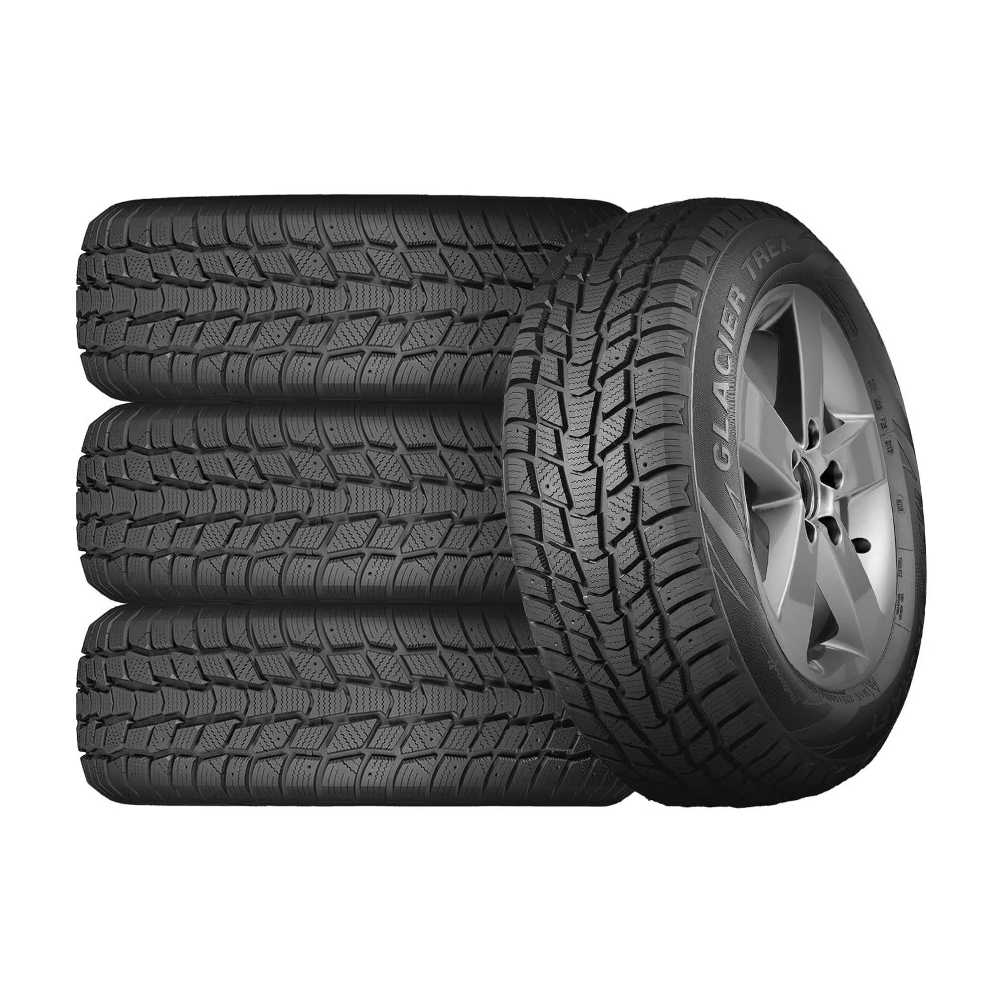 Set of 4 Mastercraft Glacier Trex 185/65R15 88T Tires Fits: 2004-08 Toyota Prius Base, 2003-08 Toyota Corolla CE